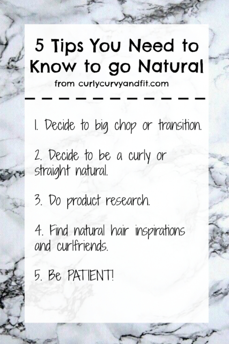 5 tips you need to know to go natural pin