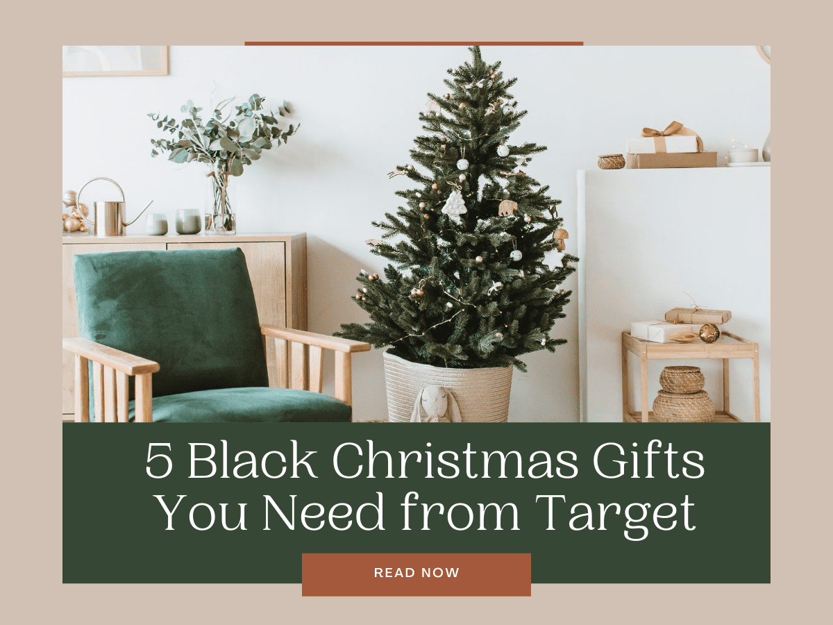 Black Christmas Gifts You Need to Buy from Target Now!